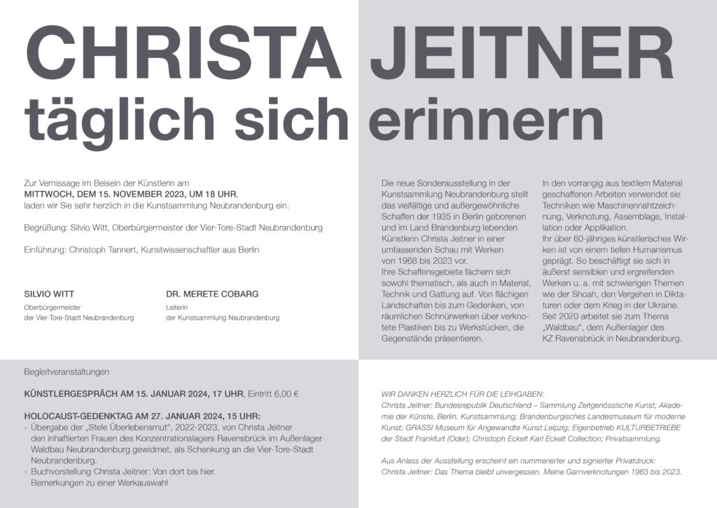 täglich sich erinnern
