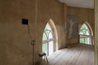 Ausstellung im Außenlager Waldbau Neubrandenburg, Kirche Dannenwalde